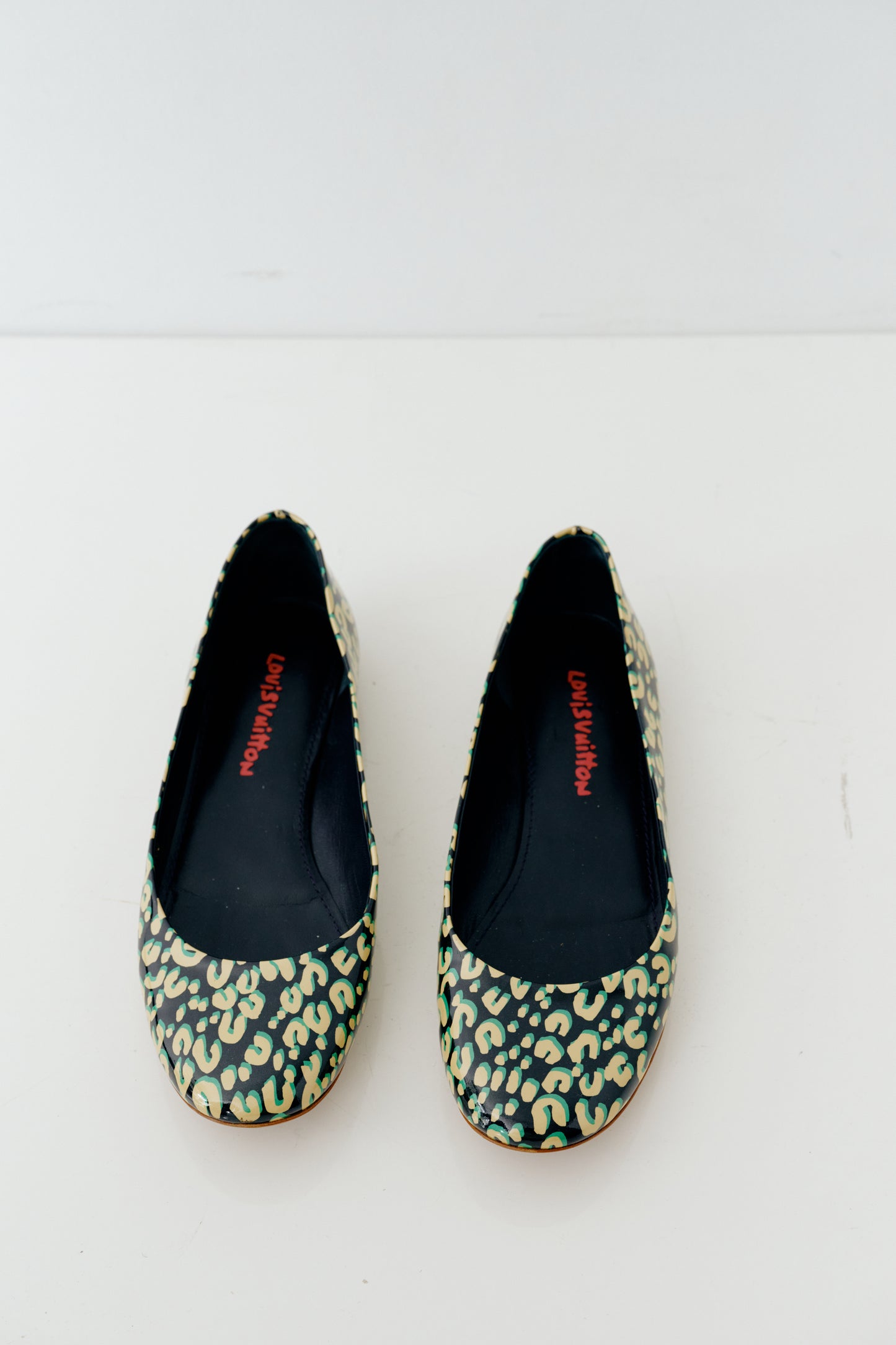 Patterned Slip On Flats