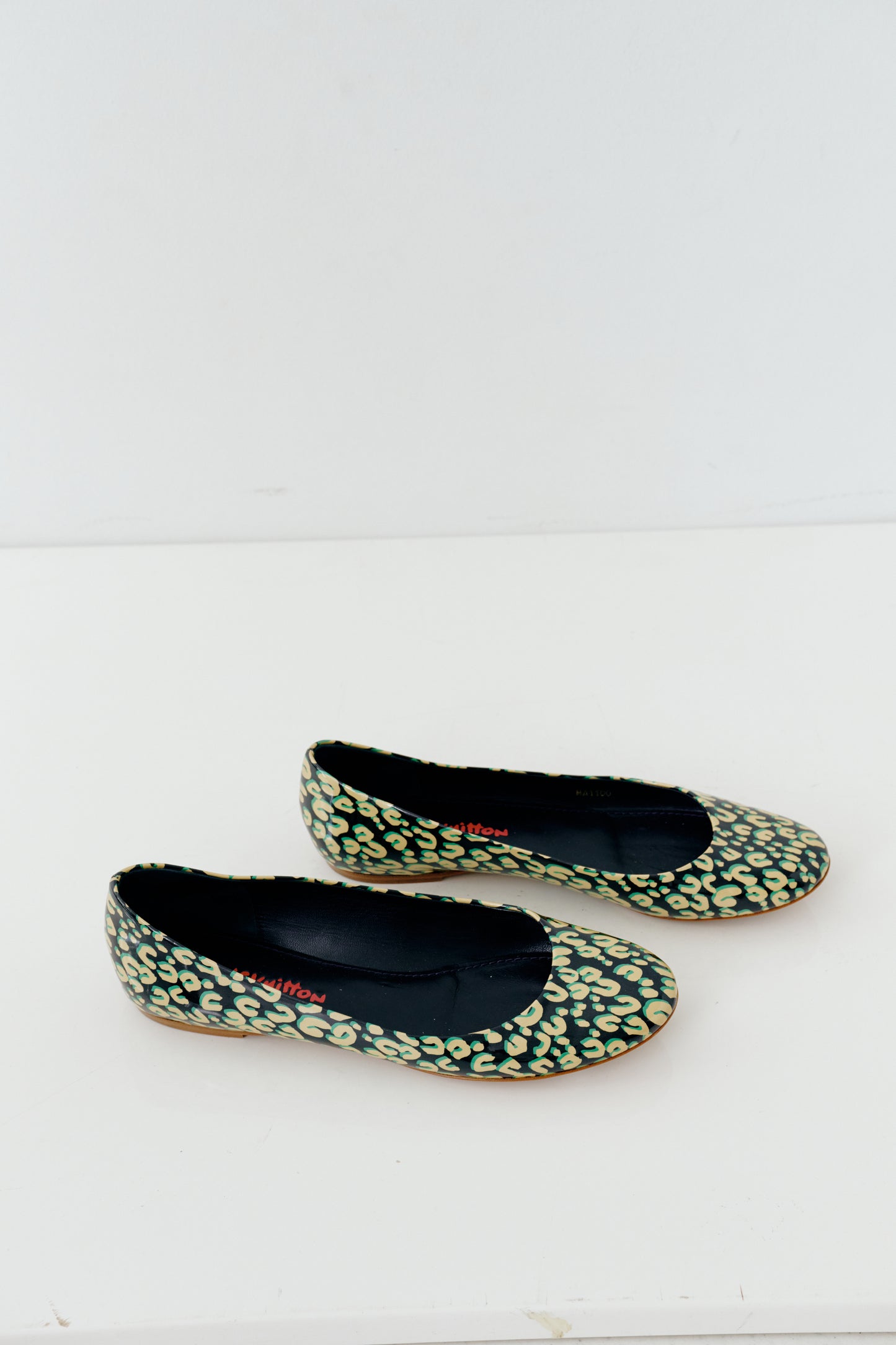 Patterned Slip On Flats