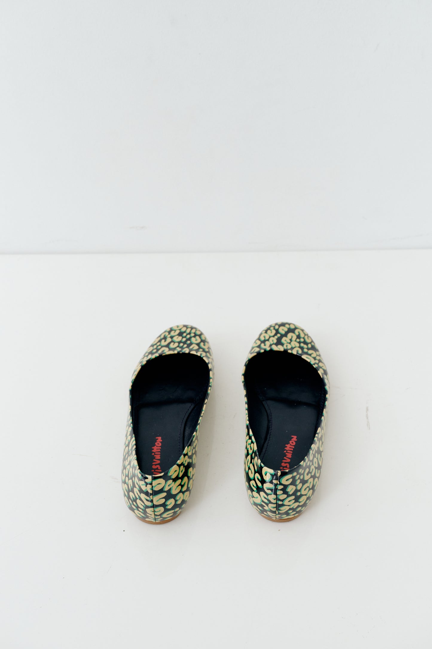 Patterned Slip On Flats