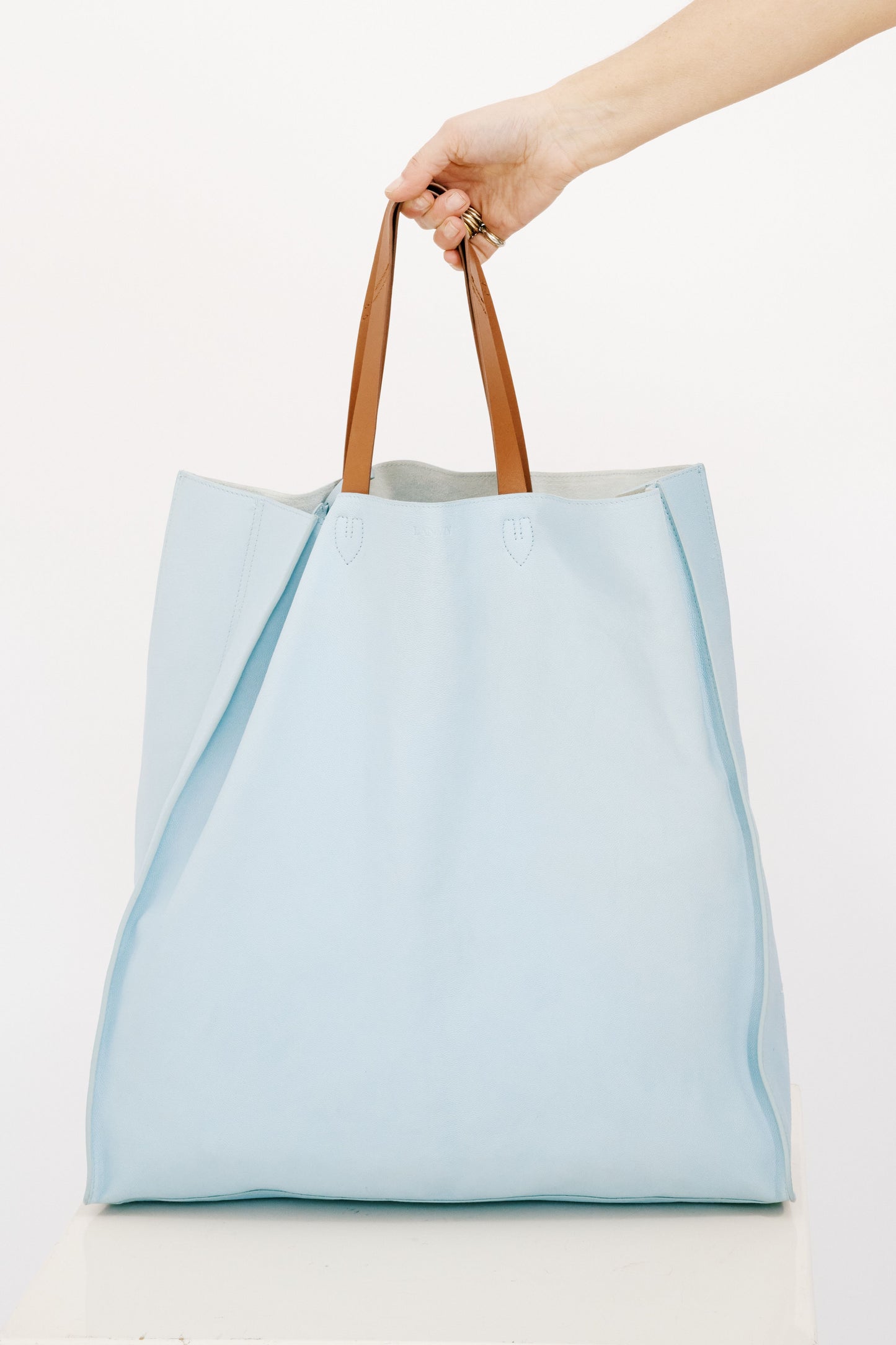 Large Glacial Blue Tote