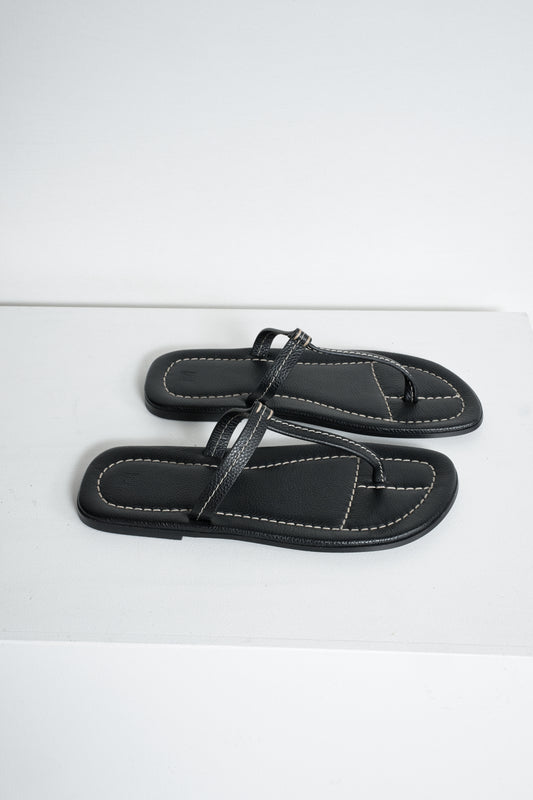Contrast Stiched Sandals