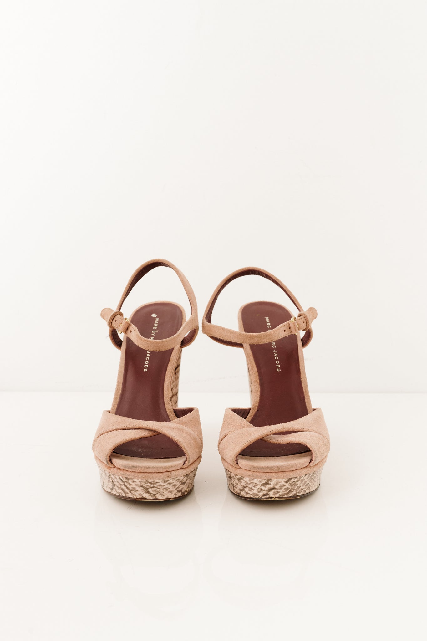Marc by MJ Pink Suede Sandals
