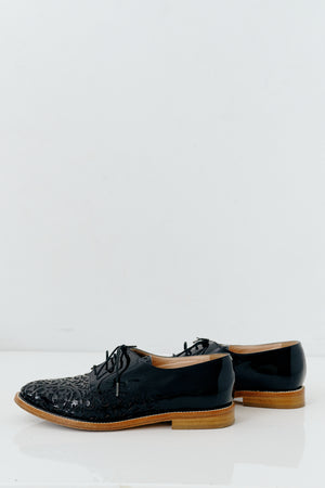 Oscar de la Renta Balck Oxfords