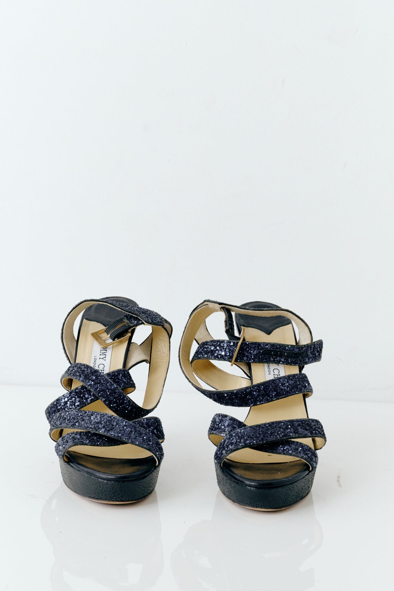 Jimmy Choo Open Toe Pumps