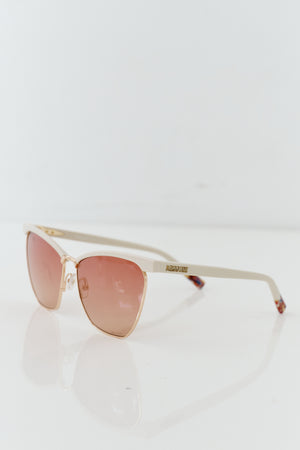 Missoni Ivory and Gold 0009/S Sunglasses