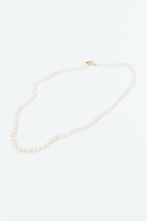 Pearl & 14K Gold Necklace