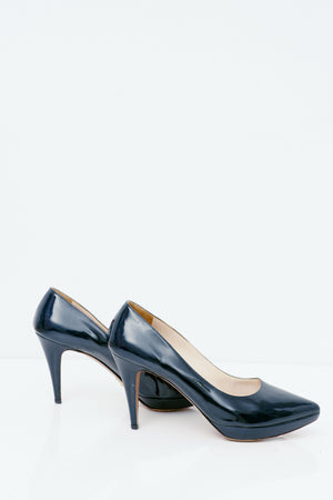 Midnight Patent Leather Pumps