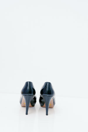 Midnight Patent Leather Pumps