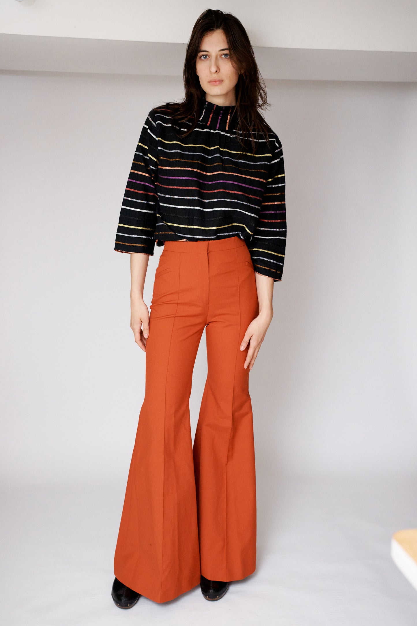 Rust Bell Bottoms