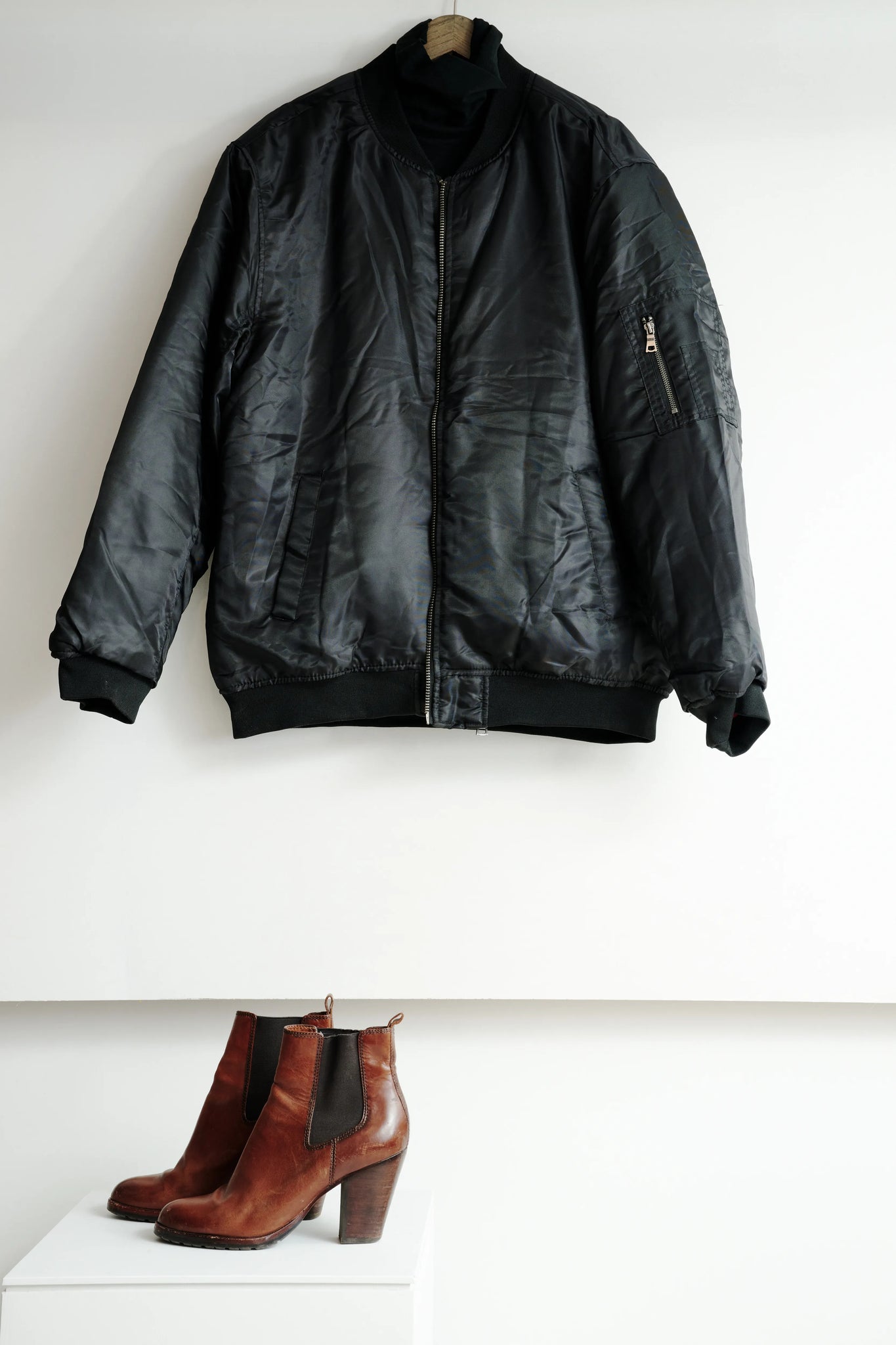 Switch REMARKABLE Black Bomber Jacket