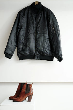 Switch REMARKABLE Black Bomber Jacket