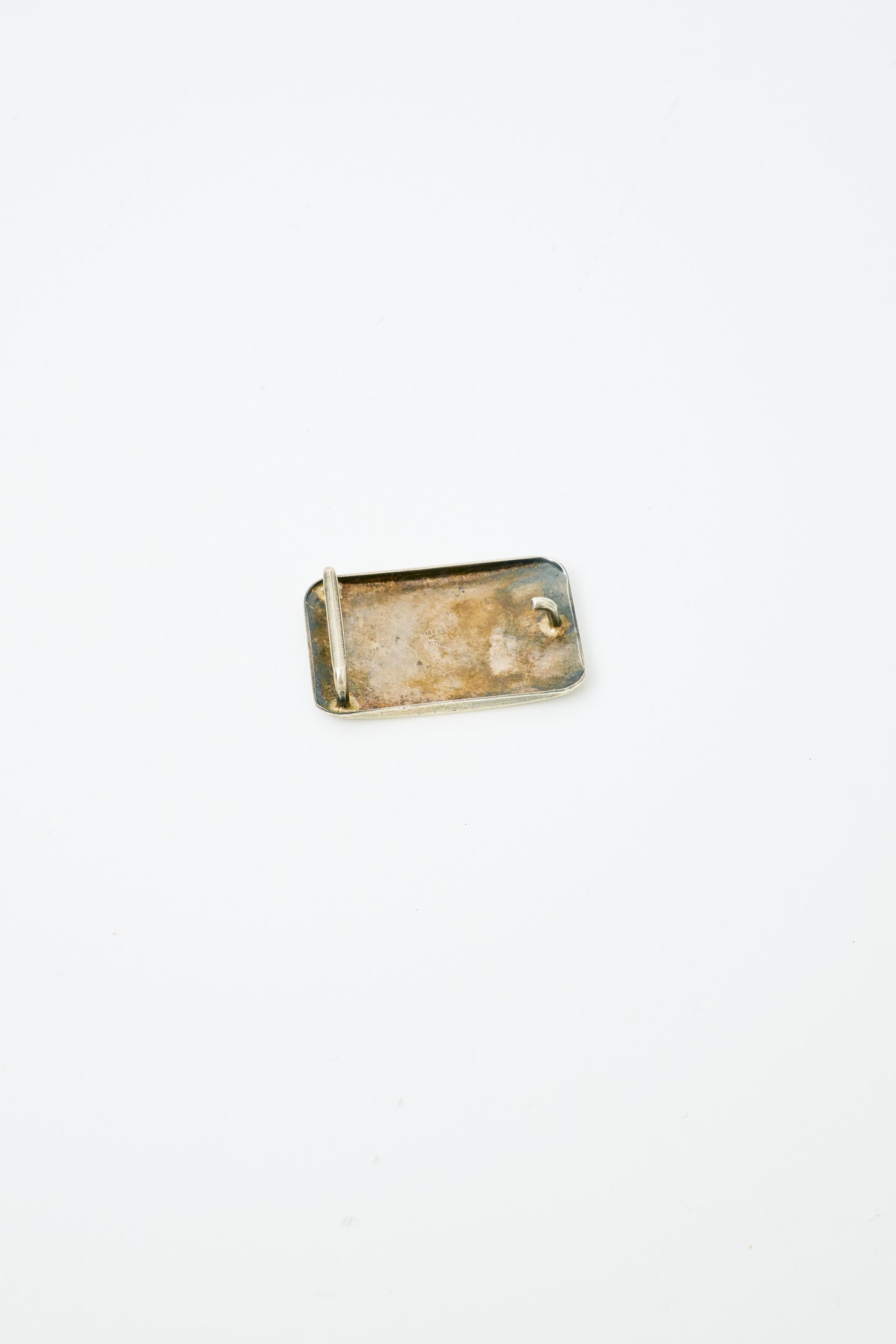 Vintage Silver Belt Buckle