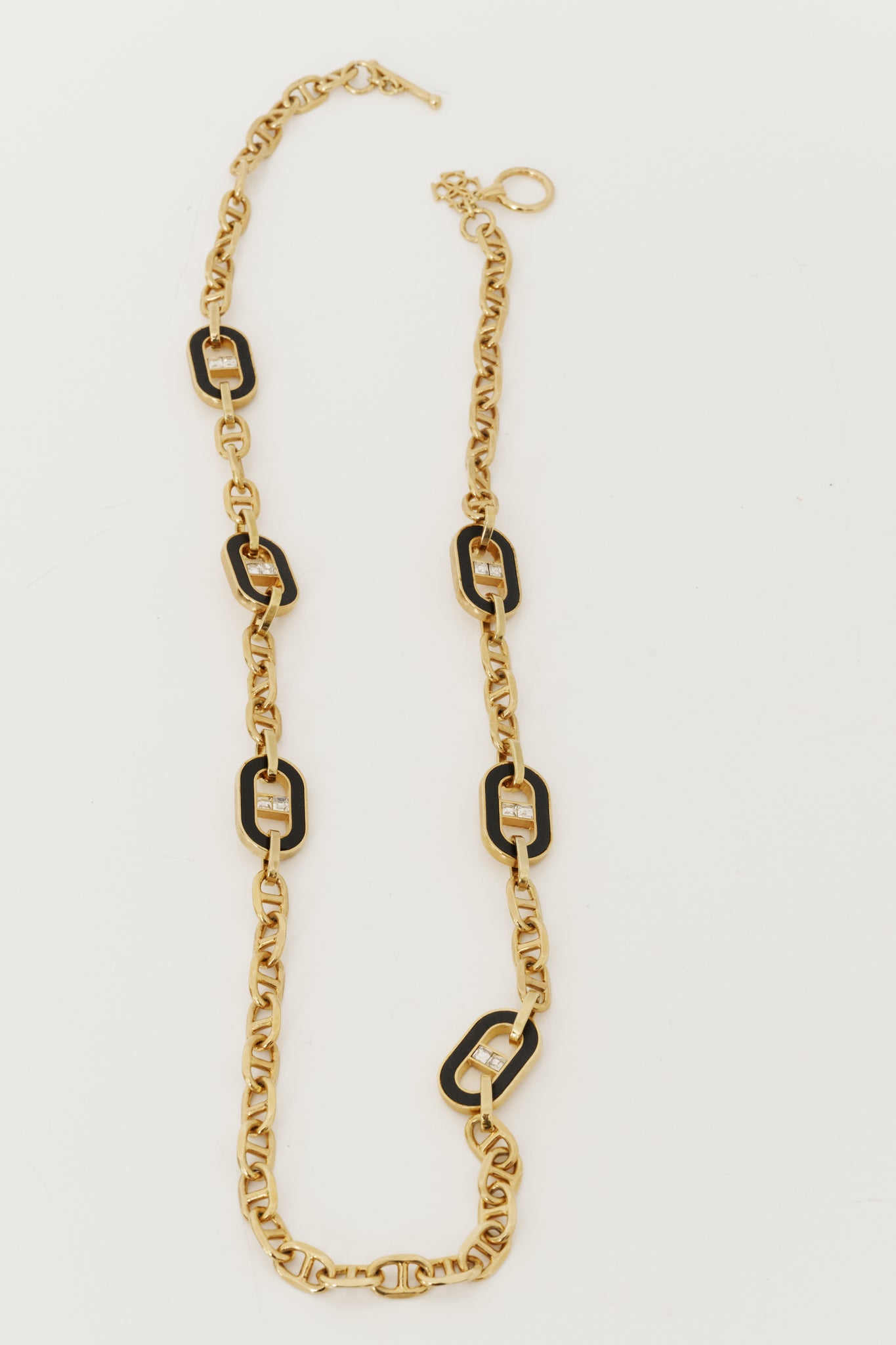 Gold & Black Necklace