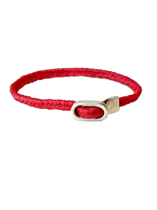 Scosha Red Braided Bracelet