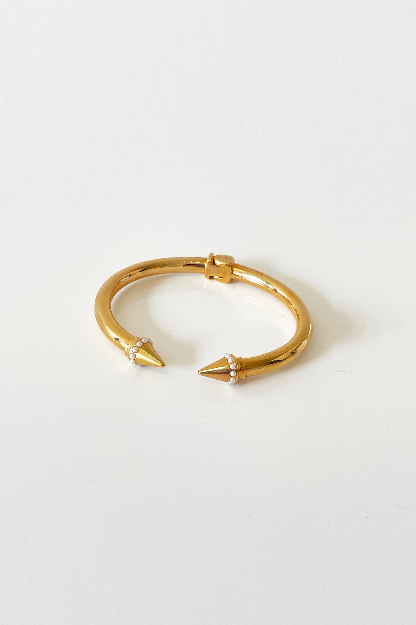 Vita Fede Titan Gold Bracelet with Pearls